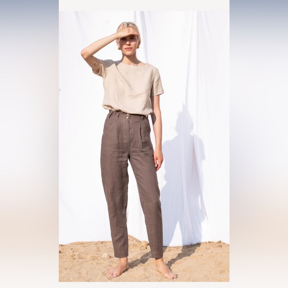 Notperfectlinen Damme Pants